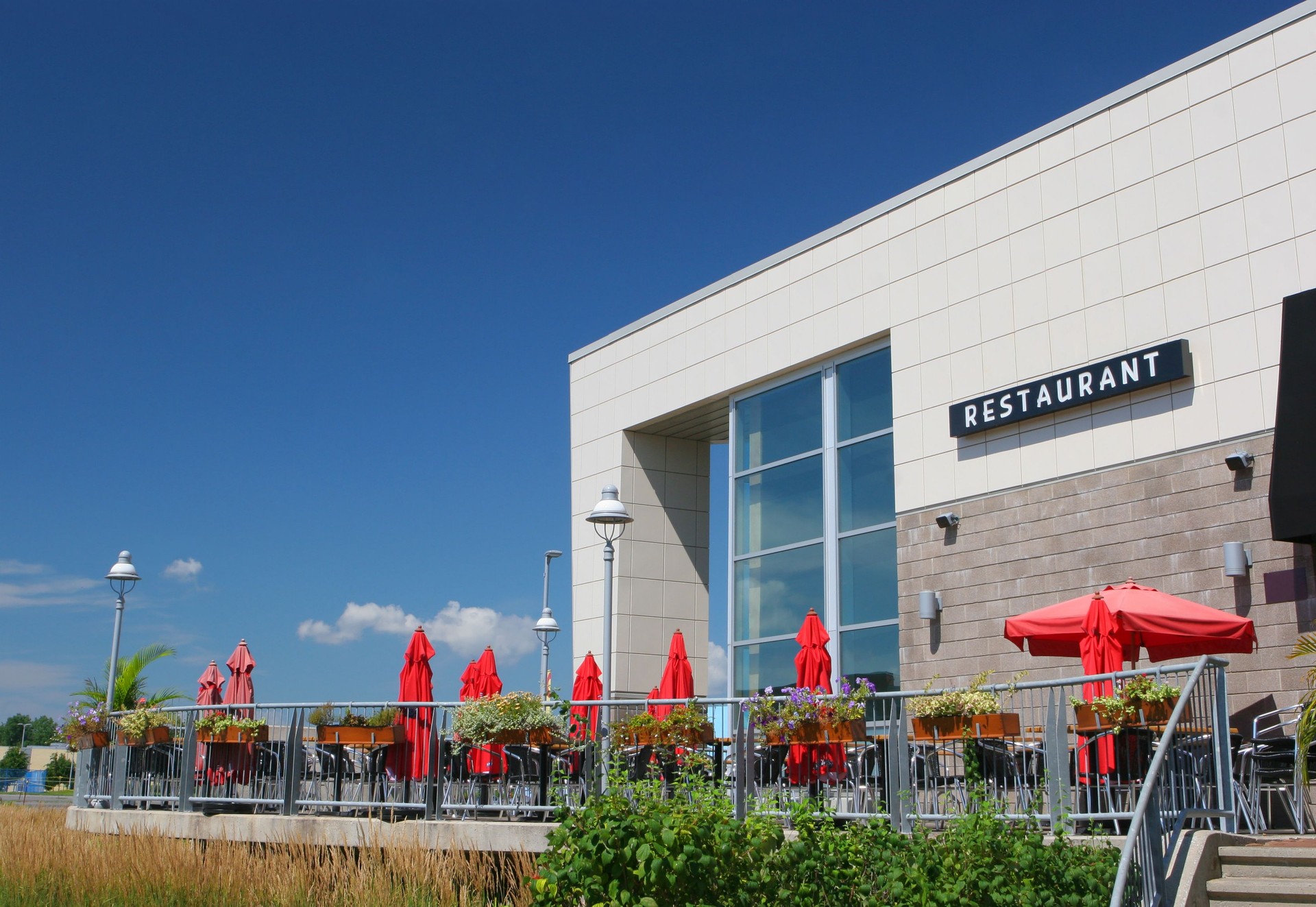 Outdoor Restaurant Terrace